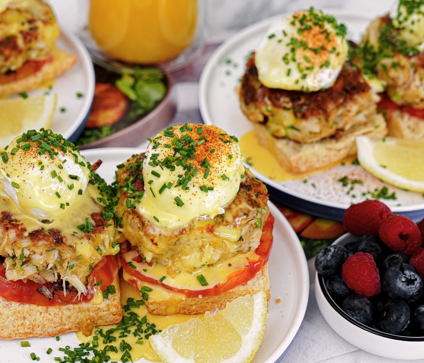 Crab Cake Eggs Benedict Cooking with Remi