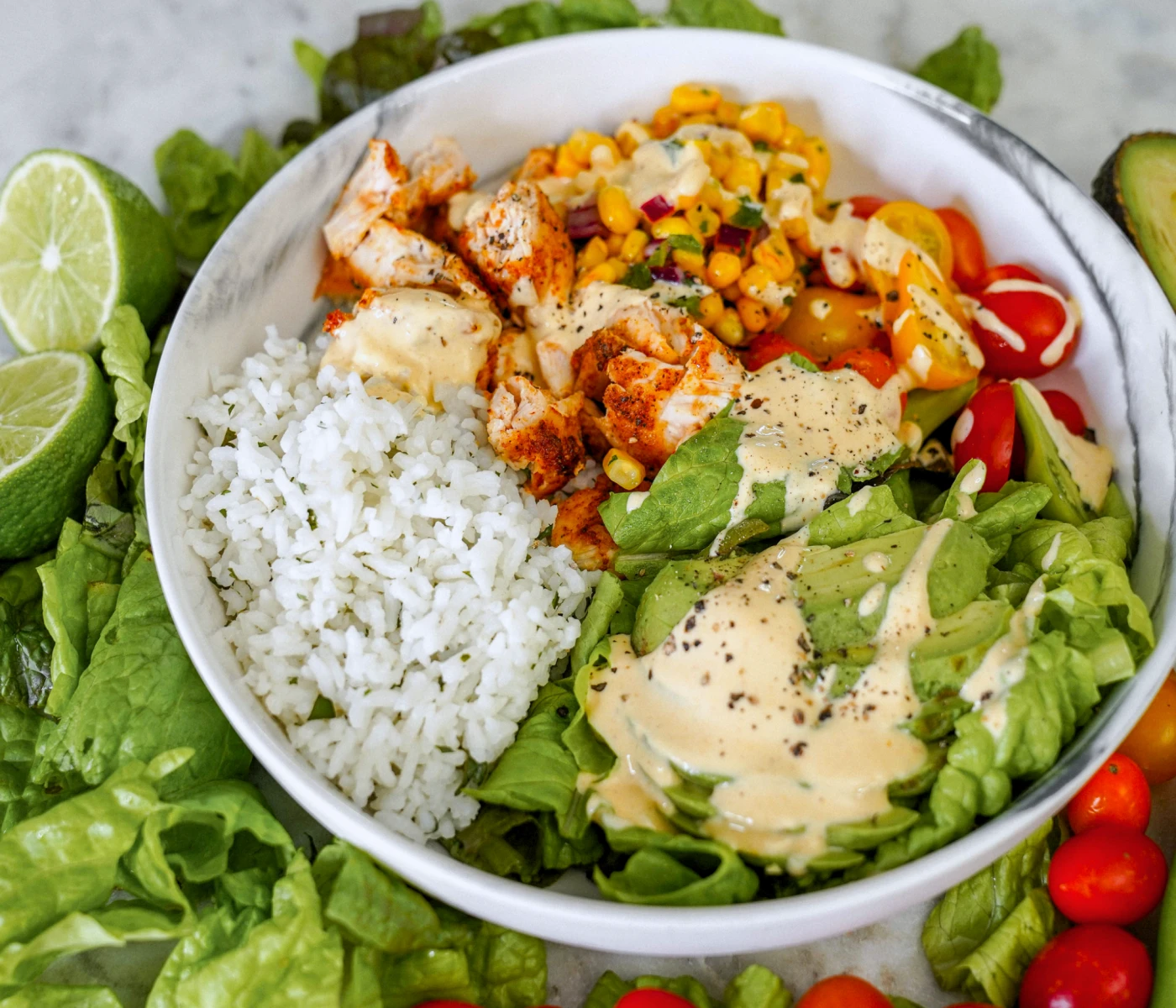 Homemade Chipotle Salad Bowl Cooking with Remi